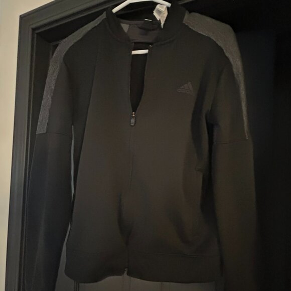 Adidas Other - Adidas Black Full-Zip Jacket  Men's Size Large, GREAT cond.